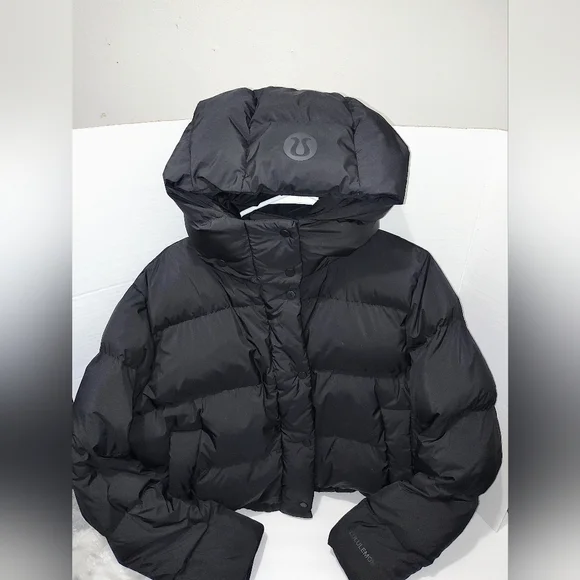 Lulumon Black Puffer Coat - Picture 2 of 2
